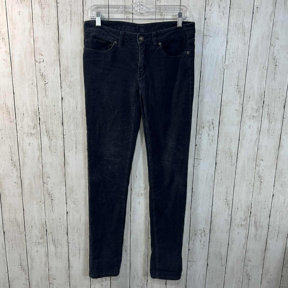 Patagonia Black Slim Corduroy Trousers